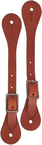 Vista 2 de Weaver Leather - Correas espolonas de una sola capa para mujer Marrón intenso