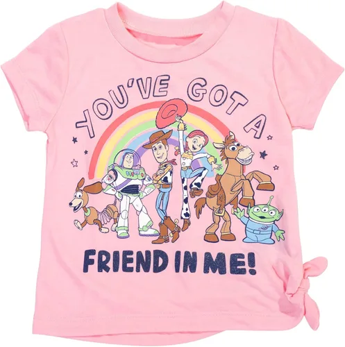 Vista 8 de Disney Lion King Toy Story Moana Simba Nala Jessie Woody - Conjunto de camiseta y pantalones cortos de bicicleta para niñas