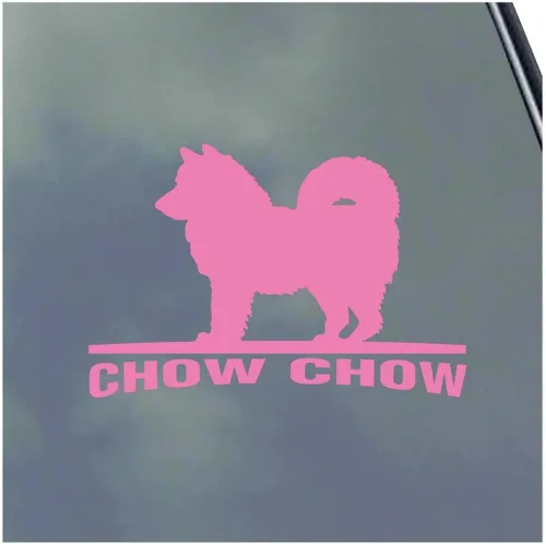 Vista 6 de Chow Chow - Calcomanía de vinilo para perro, mejor amigo, AKC Love