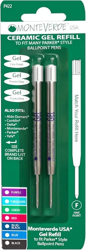 Vista 22 de Monteverde® Capless Gel Refills to Fit Parker