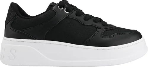 Vista 5 de GUESS US Cleva Logo - Tenis bajos para mujer, Wht Floral