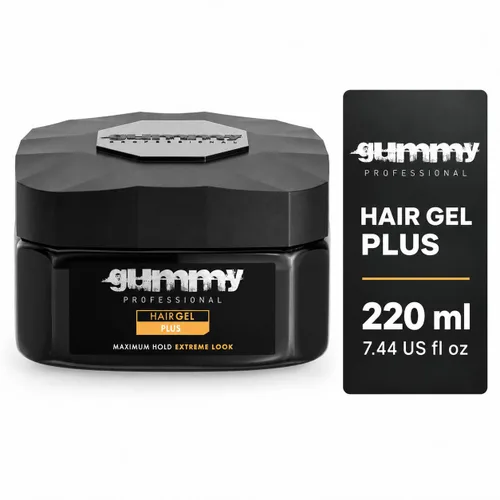 Vista 15 de Gel de cera de gel para peinar el cabello, fijación extremadamente fuerte Negro