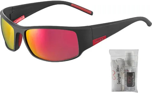 Vista 2 de bollé King Rectangle Sunglasses for Men BUNDLE With Designer iWear Complimentary Eyewear Kit