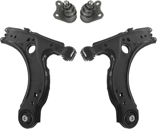 Vista 66 de TRQ Brazo de control superior e inferior del lado del conductor y del pasajero con juego de rótulas compatible con Chevrolet GMC 89-02