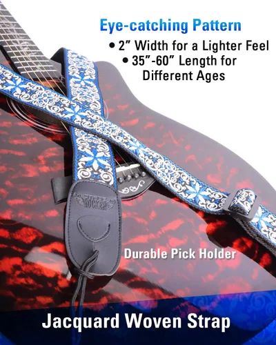Vista 4 de Stage Rocker Guitar Accessories Gift Box for Acoustic and Electric Guitars, 5-in-1 Essential Gift