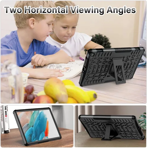 Vista 2 de ROISKIN Funda resistente a prueba de golpes de doble capa para tablet 10 2023 de 13ª generación, no para iPad Samsung de 10 pulgadas