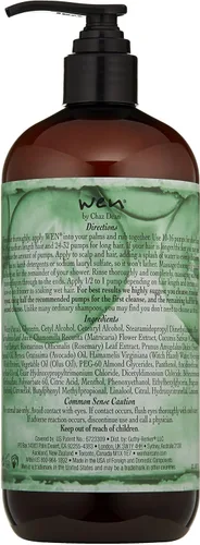 Vista 2 de WEN by Chaz Dean Acondicionador limpiador de aloe de pepino, 16 fl. oz.
