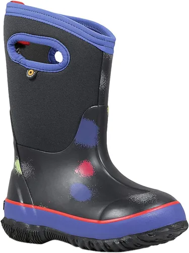 Vista 53 de BOGS Botas de nieve unisex de neopreno con aislamiento de goma de alta impermeabilidad para niños Negro