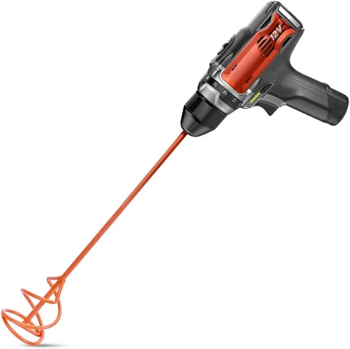 Vista 6 de Mezclador de Pintura y Mortero 40,6 cm de largo, 7,6 cm de diámetro, pala mezcladora para compuesto, sellador, lechada, thinset, yeso, lodo