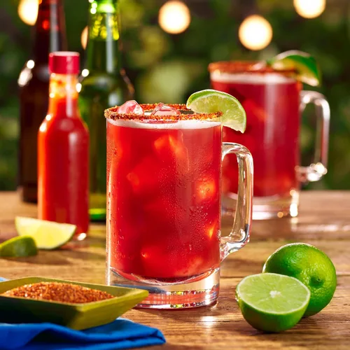 Vista 5 de Clamato Original Tomate Cóctel, botella de 32 fl oz (paquete de 12)