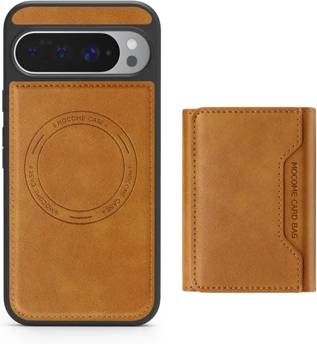 Vista 8 de [Usado] Funda para Google Pixel 10 Pro XL de 6.8 pulgadas, cartera de cuero