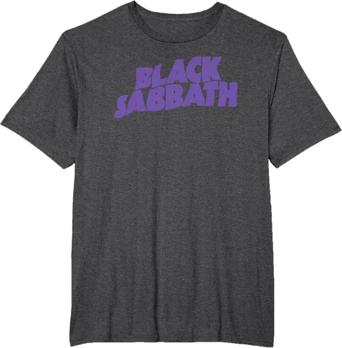 Vista 8 de Black Sabbath Camiseta con logotipo morado