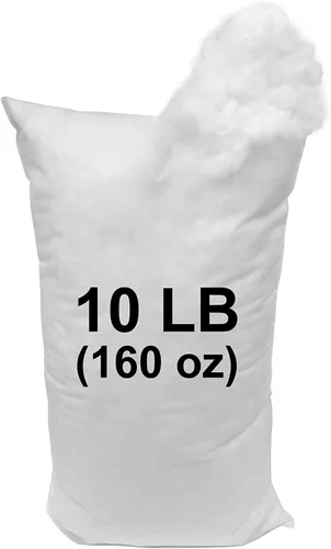 Vista 10 de Hometex Canada Relleno de almohada (no fabricado en China) Bolsa de 1 libra 100% relleno de fibra de poliéster de alta calidad
