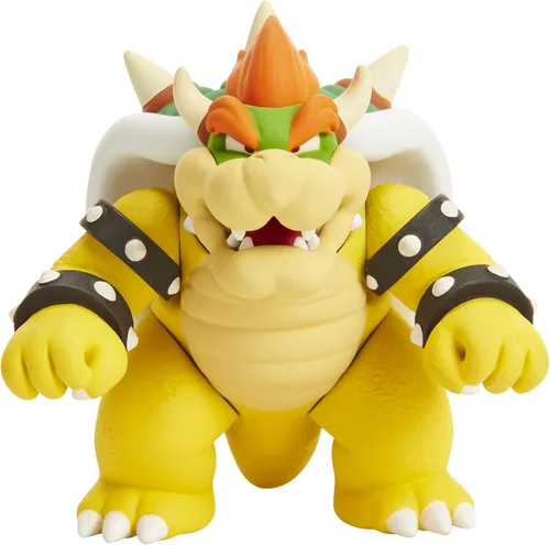 Vista 5 de Set de juego del Castillo del Reino de Setas de Super Mario con figura exclusiva de Bowser de 6.35 cm
