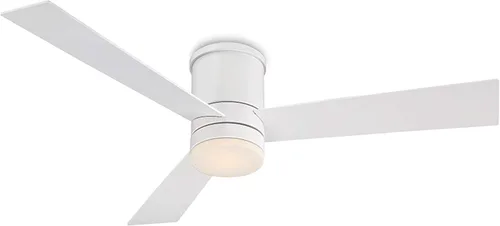 Vista 12 de Axis Smart - Ventilador de techo empotrado de 3 aspas para interiores y exteriores, 52 pulgadas, bronce con kit de luz LED de 2700 K y control