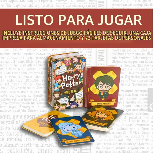 Vista 6 de Paladone Harry Potter Who is It Guessing - Mercancía con licencia oficial del juego