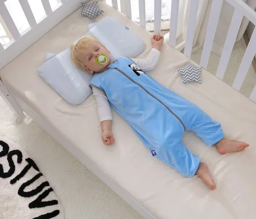 Vista 5 de Baby Sleep Sack Spring Autumn Warm Infant Walking Sleeping Bag with Legs Wearable Blankets Pajamas 1-4T