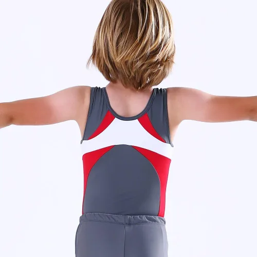 Vista 4 de Maillot de gimnasia para niño con entrenamiento de ballet para entrenamiento