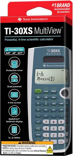 Vista 6 de Texas Instruments Calculadora científica TI-30XS MultiView