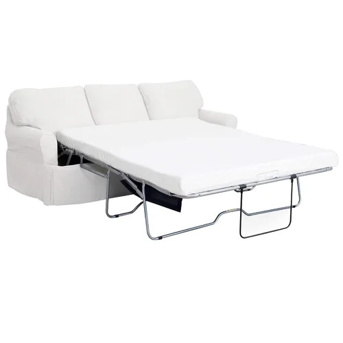 Vista 6 de Sunset Trading Horizon - Tumbona cubierta en sofá cama blanco cálido, pequeño