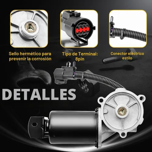 Vista 2 de Motor de Cambio de Caja de Transferencia 4WD Compatible con Ford Explorer 2001-2003 Compatible con Ford Ranger 1995-2004 Compatible con Mazda
