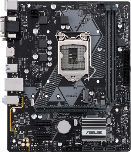 Vista 2 de Asus Prime H310M A R2.0/CSM Intel Chipset LGA-1151 MATX Desktop Motherboard
