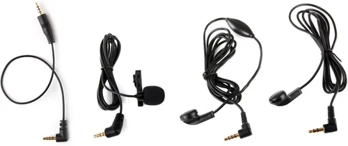 Vista 6 de Movo Sistema de micrófono inalámbrico Lavalier de 2.4 GHz para D7500, D7200, D7100, D5600, D5500, D5300, D5200, D3500, D3400, D3300, D3200, D850