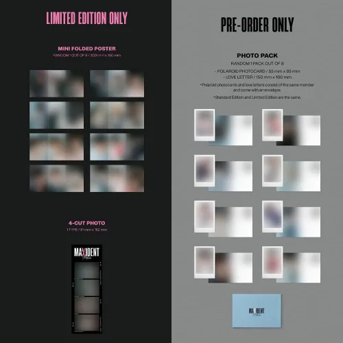 Vista 7 de dreamus [Regalo Aladin] Stray Kids [MAXIDENT ] SET DE EDICIÓN ESTÁNDAR + Álbum EDICIÓN