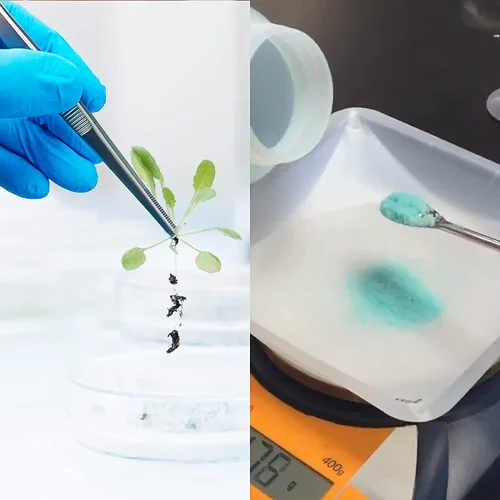 Vista 7 de Juego de 25 espátulas de laboratorio de acero inoxidable, juego de microcucharas, pequeña espátula de mezcla de laboratorio con pinzas, cuchara