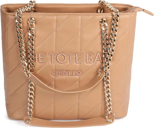 Vista 40 de Chinllo Bolso de mano para mujer, bolso mediano con asa superior