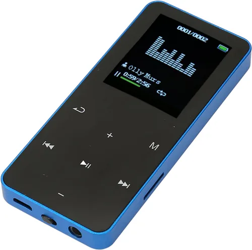 Vista 12 de Reproductor MP3 8G con Bluetooth, pantalla de 1.8 pulgadas, reproductor de música ultra delgado con reproducción de video, reducción de ruido, Negro