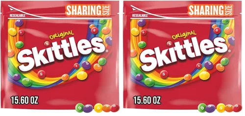 Vista 10 de SKITTLES original - Caramelos en bolsa de 15.6 oz, tamaño para compartir