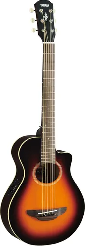 Vista 8 de Yamaha APXT2, guitarra electroacústica tamaño 3/4 - Negra