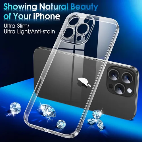 Vista 54 de Supdeal Funda cristalina transparente para iPhone 11, [No se amarillea] [Protección de la cámara] [Probado contra caídas de grado militar] Funda
