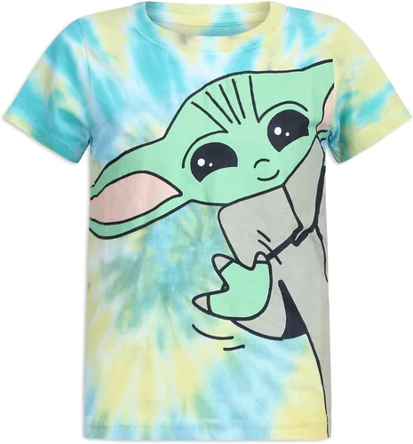 Vista 4 de STAR WARS Lucasfilm - Juego de 3 camisetas gráficas de manga corta para niño Baby Yoda