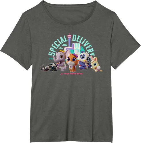 Vista 59 de Disney Camiseta de entrega especial Junior T.O.T.S, Negro, S