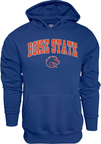 Vista 35 de Blue 84 Sudadera con capucha unisex para adultos, color del equipo de la NCAA