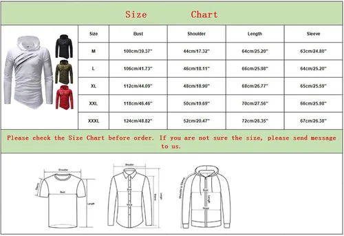 Vista 5 de EELHOE Men's Hoodie Sweaters Long Sleeve Casual Novelty Jersey with Hood Regular Fit Print Graphic Stylish Pullover
