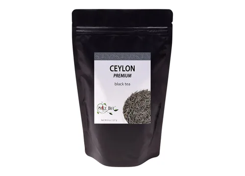 Vista 24 de Crème de la Earl orgánica, hojas sueltas saborizadas Earl gris té negro, el primer sorbo de té, bolsa de 8 onzas (80-100 porciones) The Spice Hut