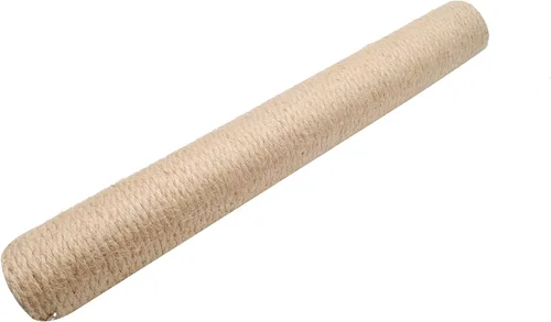 Vista 6 de Poste rascador de madera natural de 24 pulgadas para rascador de gato, pieza de repuesto para rascador de escalada en torre, grande, 3.54 pulgadas