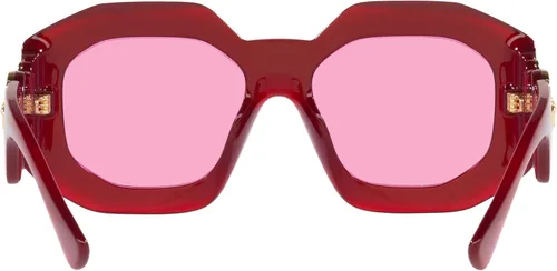 Vista 4 de Versace Woman Sunglasses Black Frame Dark Grey Lenses 56MM