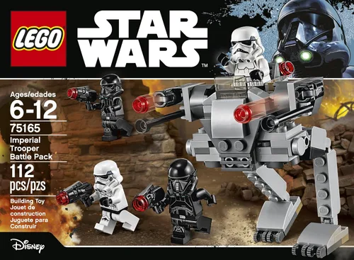 Vista 2 de Pack de batalla LEGO Star Wars, juguete Imperial Trooper 75165 de Stars Wars