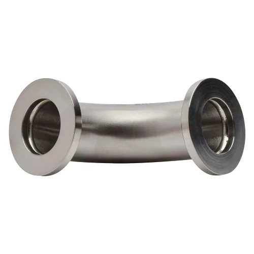 Vista 3 de Adaptador de acero inoxidable para accesorios de tubería de vacío - KF-16, codo de 90 grados