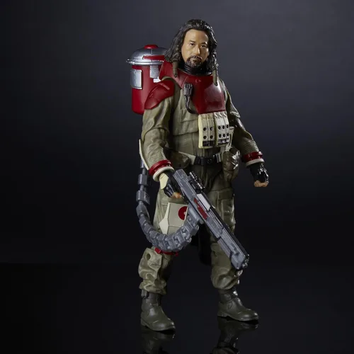 Vista 3 de Figura de acción Baze Malbus de Star Wars: Rogue One, serie The Black
