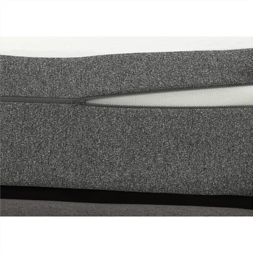 Vista 6 de Blissful Nights e1 - Base de cama ajustable con colchón de espuma viscoelástica con infusión de gel firme de 8 pulgadas, solo inclinación y control