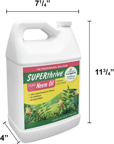 Vista 3 de Dyna-Gro NEM-100 - Esmalte de hojas de aceite de neem, 128 onzas líquidas (paquete de 1), concentrado