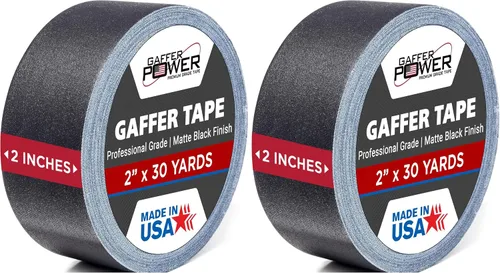 Vista 18 de Gaffer Power - Cinta adhesiva que brilla en la oscuridad, 1 pulgada x 15 pies, fabricada en Estados Unidos Brillan en la oscuridad