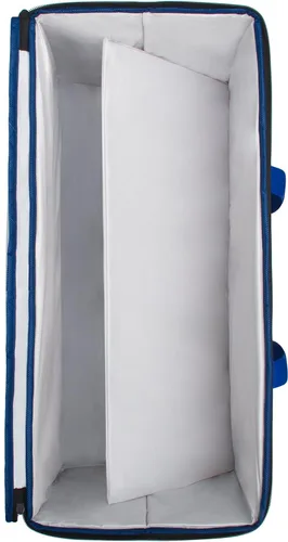Vista 6 de Pack de 3 bolsas de la compra Planet E, para comestibles, reutilizables, grandes, plegables, con bases reforzadas, hechas de plástico reciclado