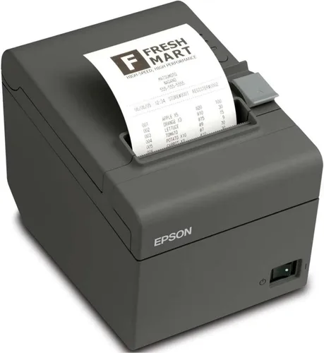 Vista 2 de Parte núm.: A41A266611 papel para recibos Epsilont, 12 rollos, para impresora de recibos térmica, gris