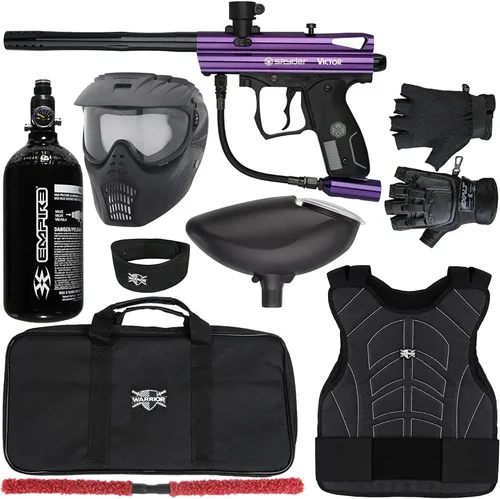 Vista 2 de Action Village Kingman Spyder Victor Protector Pistola de Paintball Kit Kit Protector 1